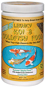 566014 FF-SS, Fish Food, Summer Staple™ Floating Pellets - 13 oz.