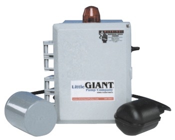 Little Giant 513257 1151W200H17A Indoor/Outdoor Simplex Controller, 1Phase 115/230V (1 on/off & 1 alarm float)