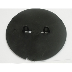 170195-Plate, Pump. WGP/PMO, Black, PP