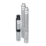 Little Giant 558601 W16G07S8-22P 4" Submersible  Well Pump, 230 volt 3/4 HP  2 Wire, 16 GPM -