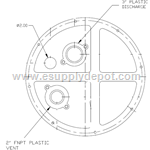 Little Giant 113181 Cover Assy 18CS 2V3D, 1 pc