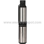 Red Lion 14942406 4" Deep Well submersible Pump, 3-wire, 230 volt, 12GPM