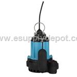 Little Giant 510852 10EC-CIA-RF 115 Volt 1/2 HP Pump with Cast Iron Base 20' Cord(511320, 511321)