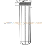 Little Giant 305572009 Replacement Tank Kit (Pump Housing) for Inline Booster Pump)