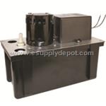 Little Giant 553101 VCL-14ULS 115V 60Hz 200 GPH - Automatic Condensate Removal Pump w/ safety switch, 6' power cord