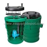 Little Giant 509661 Pit+Plus Premium Simplex package system with 4/10 HP Pump, Float, 115 Volt