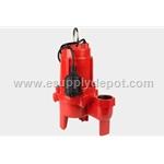 Red Lion 14942663 RL50WA Sewage Pump, 115 Volt, 1/2 HP 20' Cable with Piggyback float switch