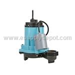 Little Giant 512002 12E-CIA-RF 115 Volt 60 Hz 1/2 HP Effluent Pump, 2" Discharge 20' Cord