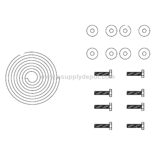 Little Giant 113006 Hardware Kit for 18" JK Cover